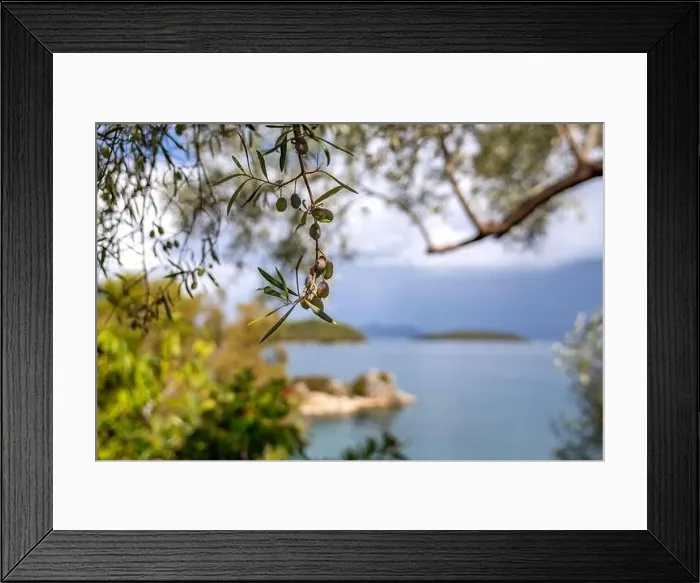 Framed Print : Lefkada, a Greek island in the Ionian Sea Framed Print : Lefkada, a Greek island in the Ionian Sea