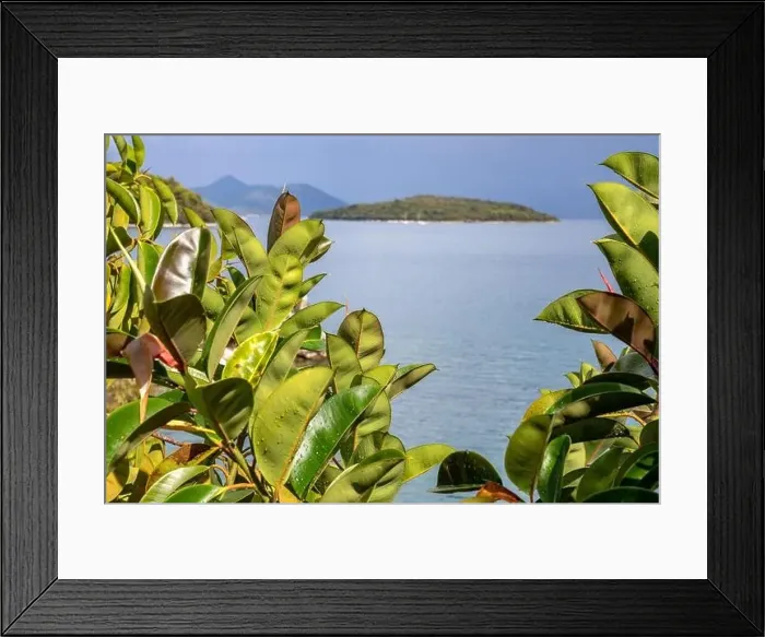 Framed Print : Lefkada, a Greek island in the Ionian Sea Framed Print : Lefkada, a Greek island in the Ionian Sea