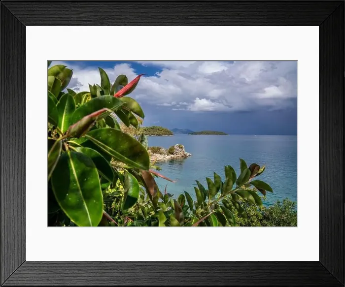 Framed Print : Lefkada, a Greek island in the Ionian Sea Framed Print : Lefkada, a Greek island in the Ionian Sea