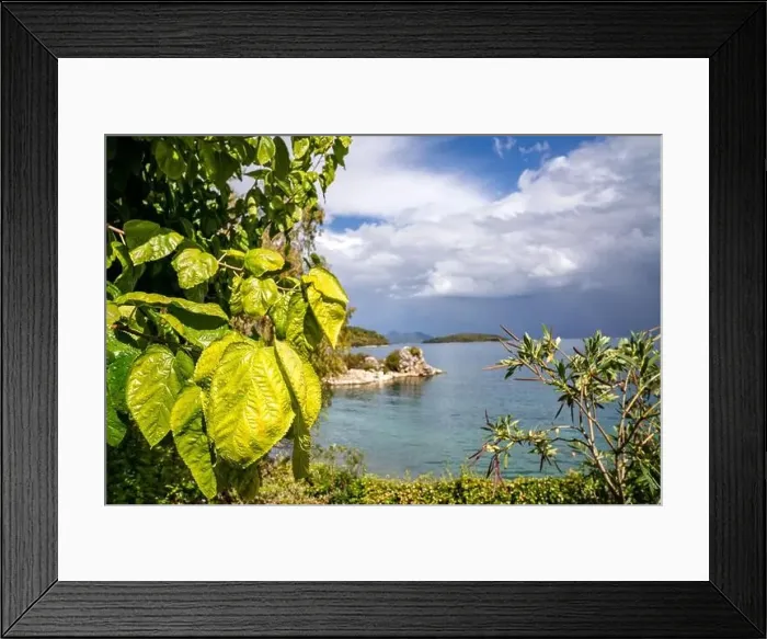 Framed Print : Lefkada, a Greek island in the Ionian Sea Framed Print : Lefkada, a Greek island in the Ionian Sea