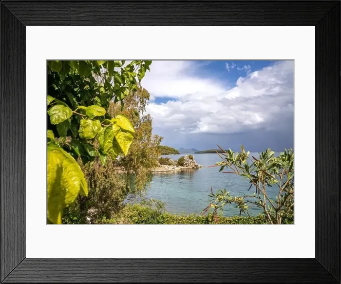 Framed Print : Lefkada, a Greek island in the Ionian Sea Framed Print : Lefkada, a Greek island in the Ionian Sea