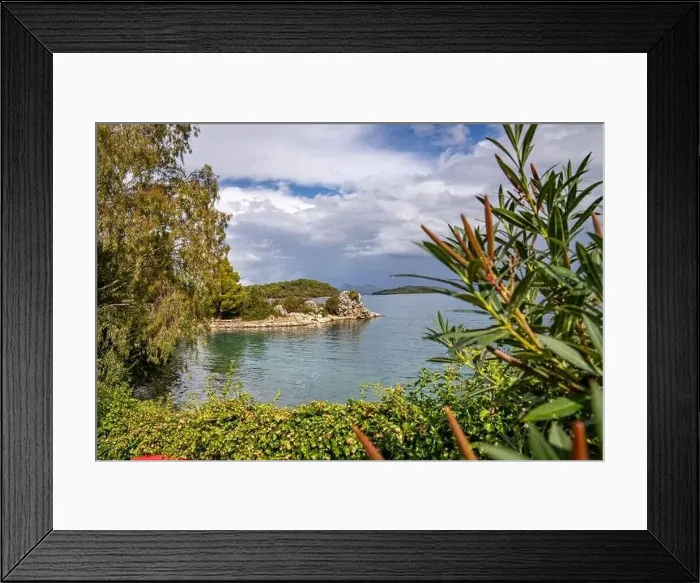 Framed Print : Lefkada, a Greek island in the Ionian Sea Framed Print : Lefkada, a Greek island in the Ionian Sea
