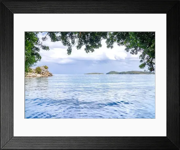 Framed Print : Lefkada, a Greek island in the Ionian Sea Framed Print : Lefkada, a Greek island in the Ionian Sea