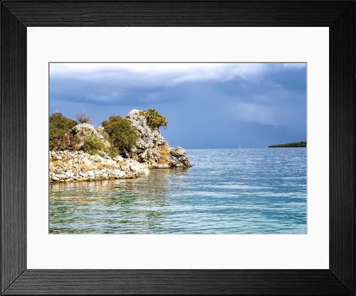 Framed Print : Lefkada, a Greek island in the Ionian Sea Framed Print : Lefkada, a Greek island in the Ionian Sea