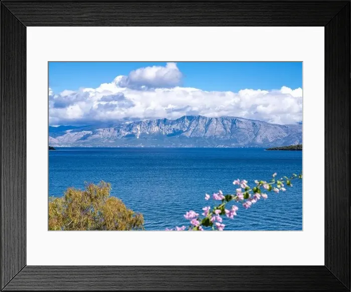 Framed Print : Lefkada, a Greek island in the Ionian Sea Framed Print : Lefkada, a Greek island in the Ionian Sea