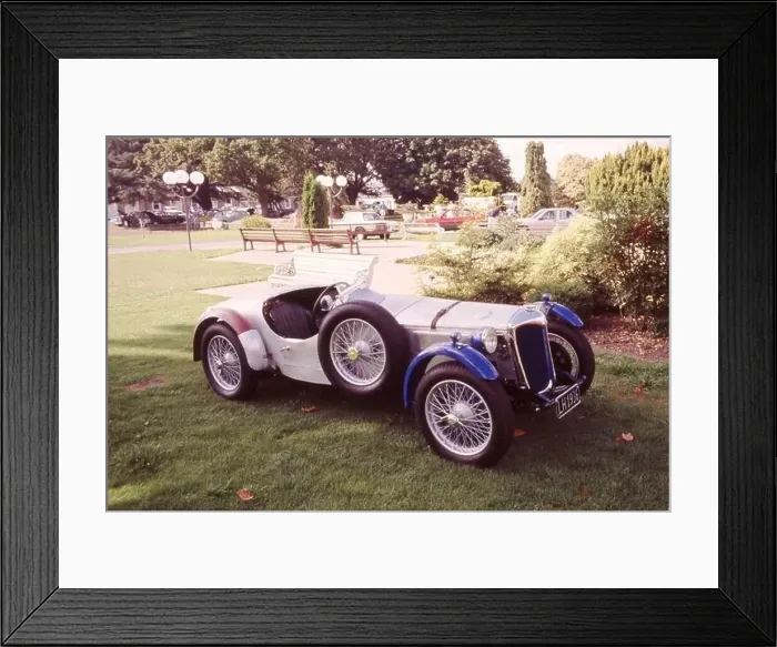 Framed Print : 1936 Riley Special at the annual Ellerslie car show, (date could be incorrect) Framed Print : 1936 Riley Special at the annual Ellerslie car show, (date could be incorrect)