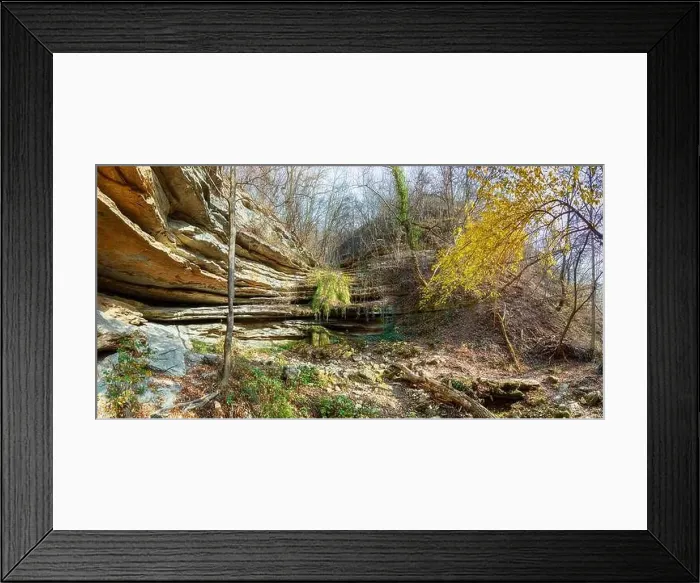 Framed Print : A golden waterfall near the village of Ivancha Framed Print : A golden waterfall near the village of Ivancha