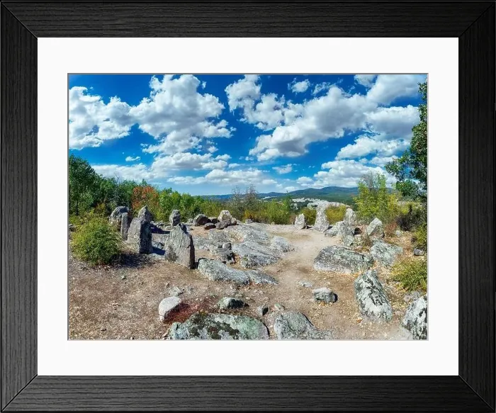 Framed Print : Cromlech at Dolni Glavanak, Bulgaria Framed Print : Cromlech at Dolni Glavanak, Bulgaria