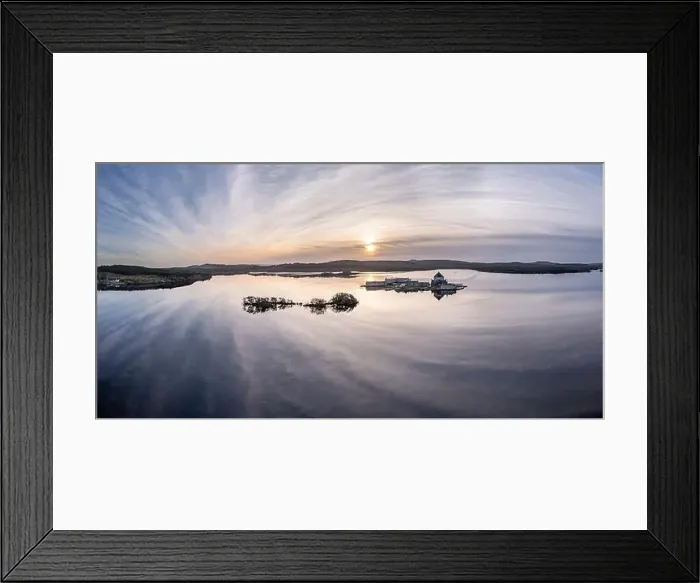 Framed Print : The beautiful Lough Derg in County Donegal - Ireland Framed Print : The beautiful Lough Derg in County Donegal - Ireland