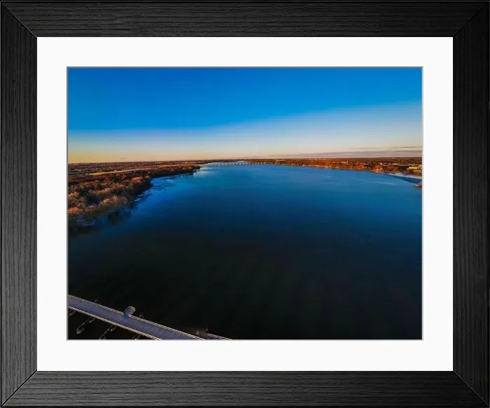 Framed Print : Trestle trail in the fox valley Wisconsin US Framed Print : Trestle trail in the fox valley Wisconsin US