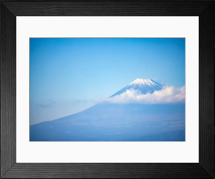 Framed Print : Cloud in the blue sky at Mt.Fuji in Japan Framed Print : Cloud in the blue sky at Mt.Fuji in Japan