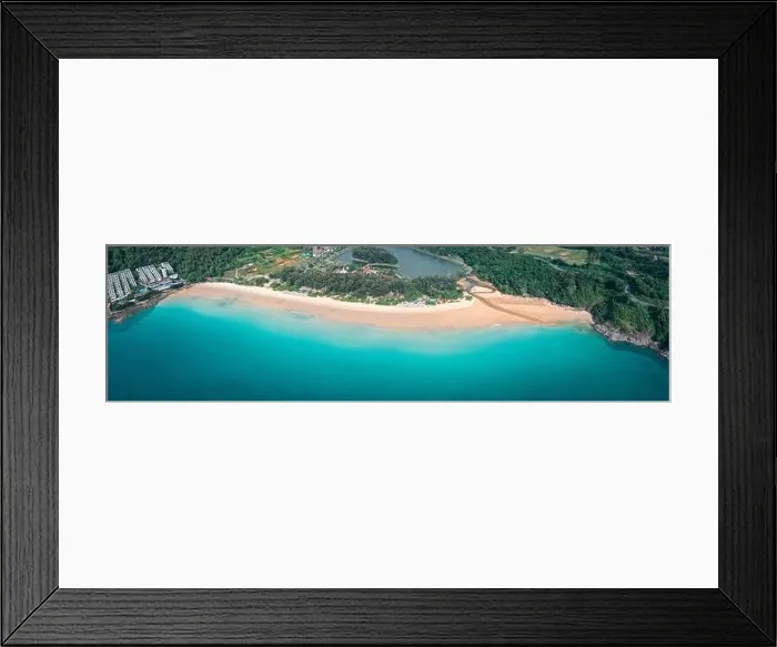 Framed Print : Aerial view of Nai Harn beach in Phuket, Thailand Framed Print : Aerial view of Nai Harn beach in Phuket, Thailand