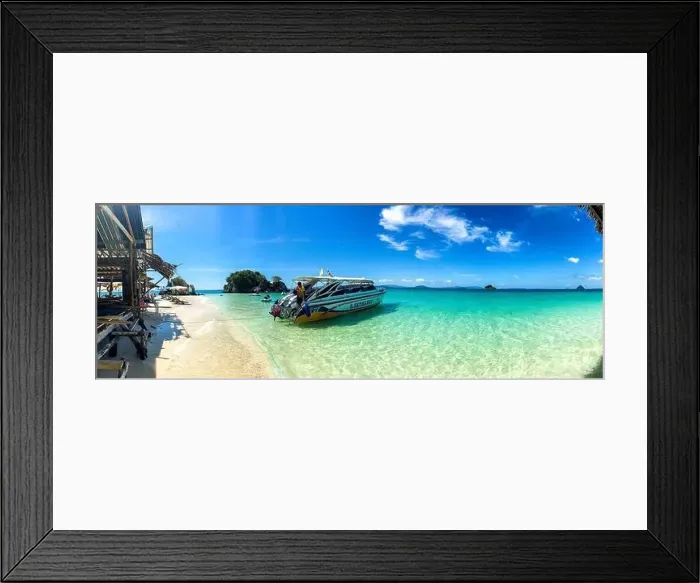 Framed Print : Aerial view of Koh Khai Nok in Phuket, Thailand Framed Print : Aerial view of Koh Khai Nok in Phuket, Thailand