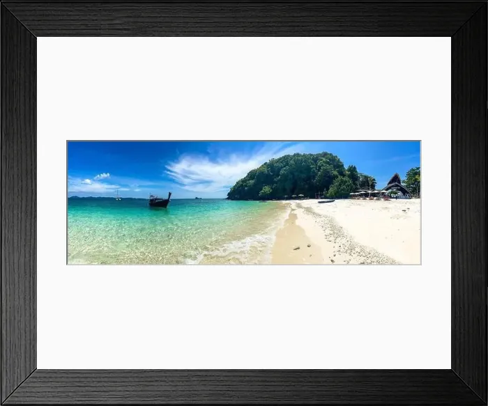 Framed Print : Aerial view of Koh Khai Nok in Phuket, Thailand Framed Print : Aerial view of Koh Khai Nok in Phuket, Thailand