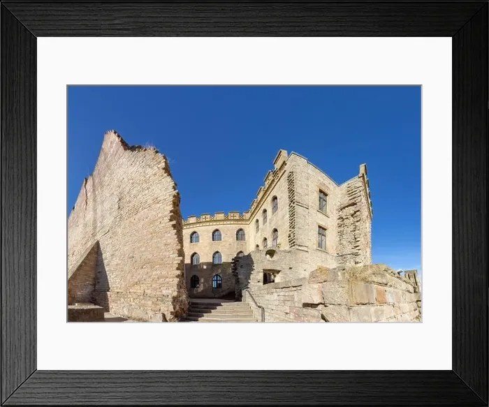 Framed Print : At the Hambach Castle, Neustadt on the Wine Route Framed Print : At the Hambach Castle, Neustadt on the Wine Route
