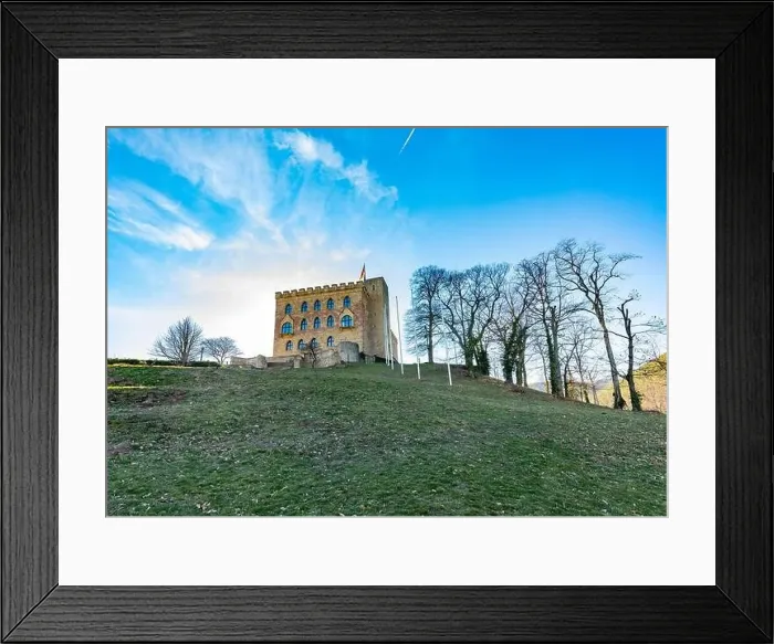 Framed Print : At the Hambach Castle, Neustadt on the Wine Route Framed Print : At the Hambach Castle, Neustadt on the Wine Route