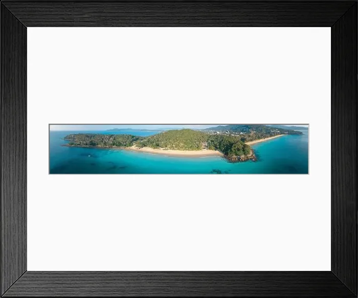 Framed Print : Aerial view of Surin beach in Phuket province in Thailand Framed Print : Aerial view of Surin beach in Phuket province in Thailand