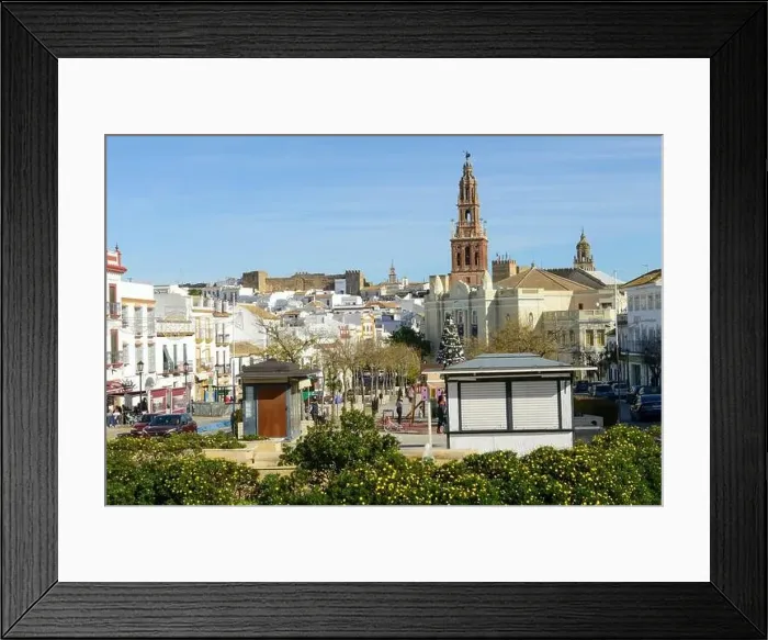 Framed Print : View at the town of Carmona on Andalusia in Spain Framed Print : View at the town of Carmona on Andalusia in Spain