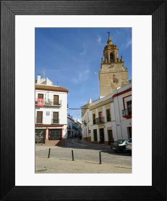 Framed Print : Carmona, Spain - 2 January 2022: view at the town of Carmona on Andalusia in Spain Framed Print : Carmona, Spain - 2 January 2022: view at the town of Carmona on Andalusia in Spain