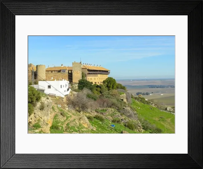 Framed Print : View at the castle of Carmona on Andalucia in Spain Framed Print : View at the castle of Carmona on Andalucia in Spain