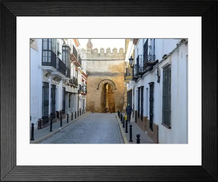Framed Print : Carmona, Spain - 2 January 2022: view at the town of Carmona on Andalusia in Spain Framed Print : Carmona, Spain - 2 January 2022: view at the town of Carmona on Andalusia in Spain
