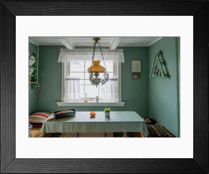 Framed Print : Baking cake in a traditional Faroe Islands guesthouse Framed Print : Baking cake in a traditional Faroe Islands guesthouse
