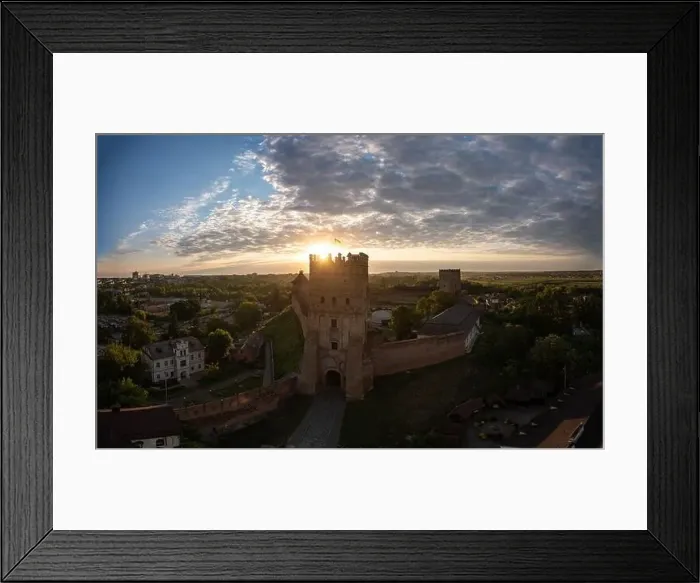 Framed Print : Lutsk, Ukraine - June 4, 2021: Aerial view on Lubart's castle in Lutsk, Ukraine from drone Framed Print : Lutsk, Ukraine - June 4, 2021: Aerial view on Lubart's castle in Lutsk, Ukraine from drone