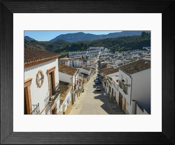 Framed Print : View at the town of Antequera on Andalusia in Spain Framed Print : View at the town of Antequera on Andalusia in Spain