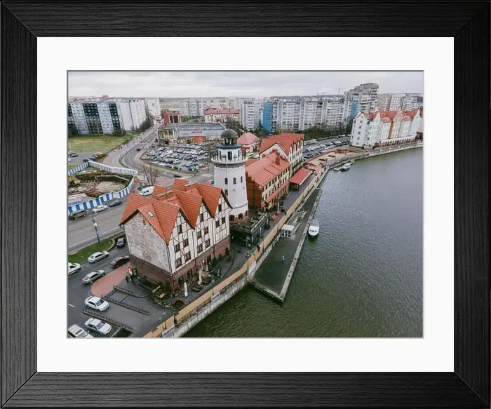 Framed Print : KALININGRAD, RUSSIA - December 15 Framed Print : KALININGRAD, RUSSIA - December 15
