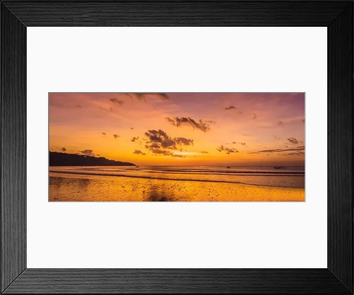Framed Print : Jimbaran Beach Bali sun set near International Ngurah Rai Airport Framed Print : Jimbaran Beach Bali sun set near International Ngurah Rai Airport