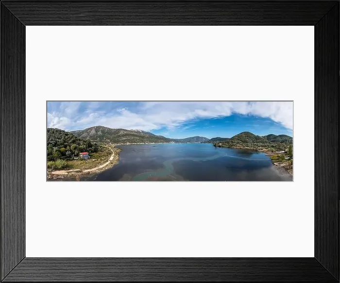 Framed Print : Nydri in Lefkada, Greece Framed Print : Nydri in Lefkada, Greece