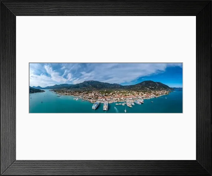 Framed Print : Nydri a small town in Lefkada, Greece Framed Print : Nydri a small town in Lefkada, Greece