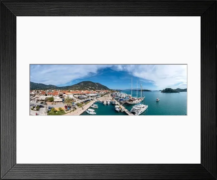 Framed Print : Nydri a small town in Lefkada, Greece Framed Print : Nydri a small town in Lefkada, Greece