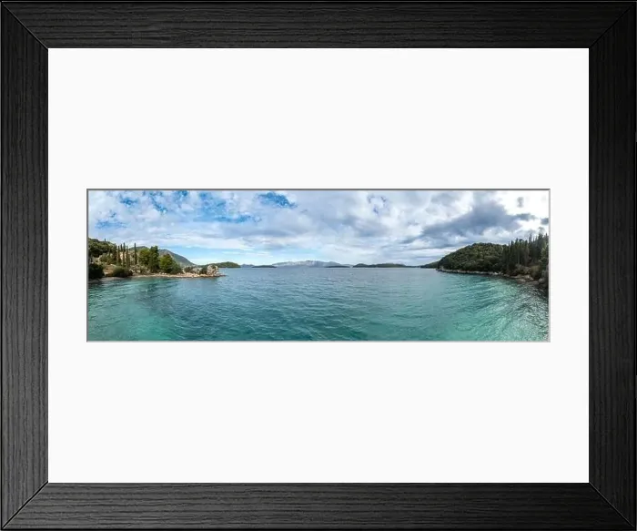Framed Print : Landscape, Lefkada, Greece Framed Print : Landscape, Lefkada, Greece
