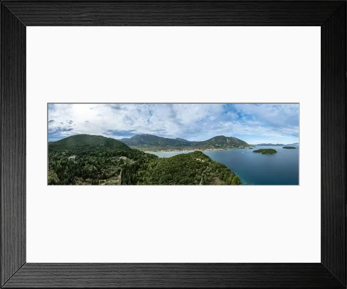 Framed Print : Landscape, Lefkada, Greece Framed Print : Landscape, Lefkada, Greece