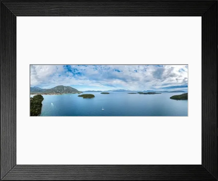 Framed Print : Landscape, Lefkada, Greece Framed Print : Landscape, Lefkada, Greece