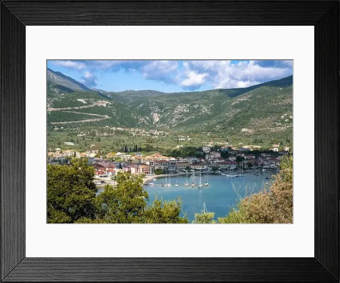 Framed Print : Nydri, Lefkada, Greece Framed Print : Nydri, Lefkada, Greece