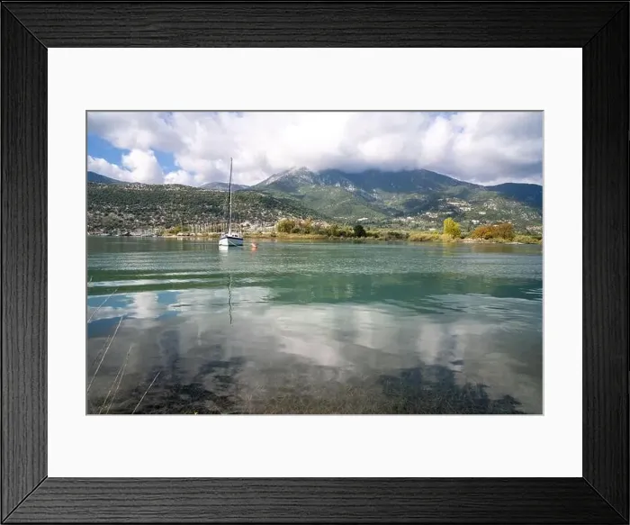 Framed Print : Nydri, Lefkada, Greece Framed Print : Nydri, Lefkada, Greece