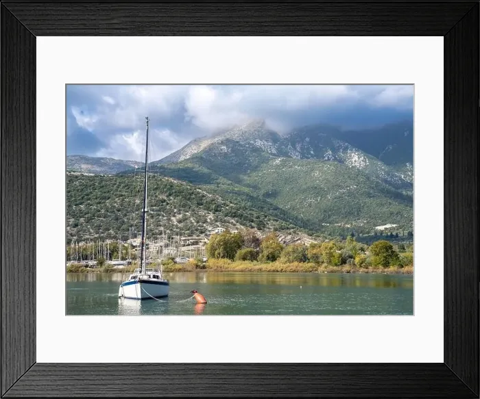 Framed Print : Nydri, Lefkada, Greece Framed Print : Nydri, Lefkada, Greece