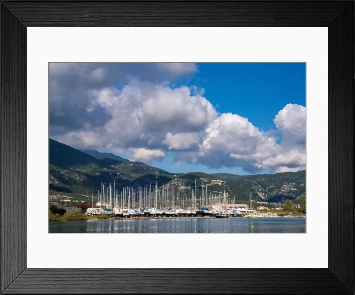 Framed Print : Nydri, Lefkada, Greece Framed Print : Nydri, Lefkada, Greece