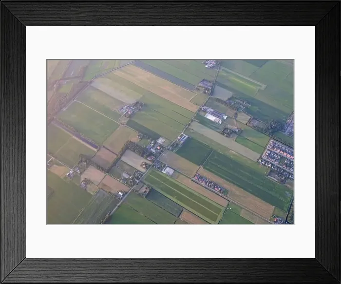 Framed Print : Agricultural landscape of Friesland Framed Print : Agricultural landscape of Friesland