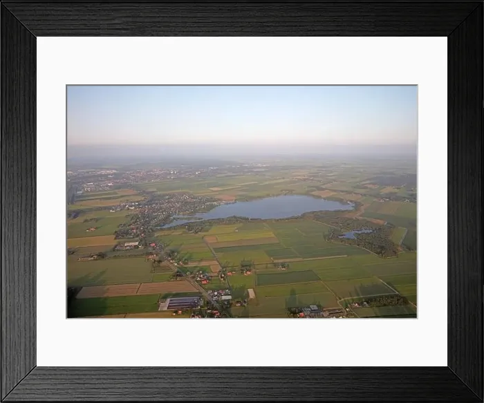 Framed Print : Agricultural landscape of Friesland, one of the northern provinces of the Netherlands - Friesland from above - Lake Framed Print : Agricultural landscape of Friesland, one of the northern provinces of the Netherlands - Friesland from above - Lake