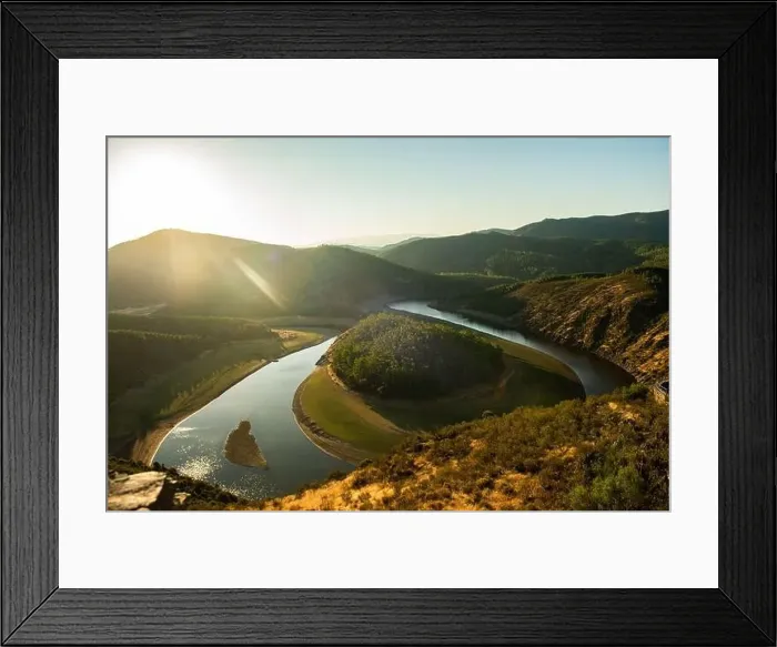 Framed Print : beautiful island in spain castilla y leon Framed Print : beautiful island in spain castilla y leon