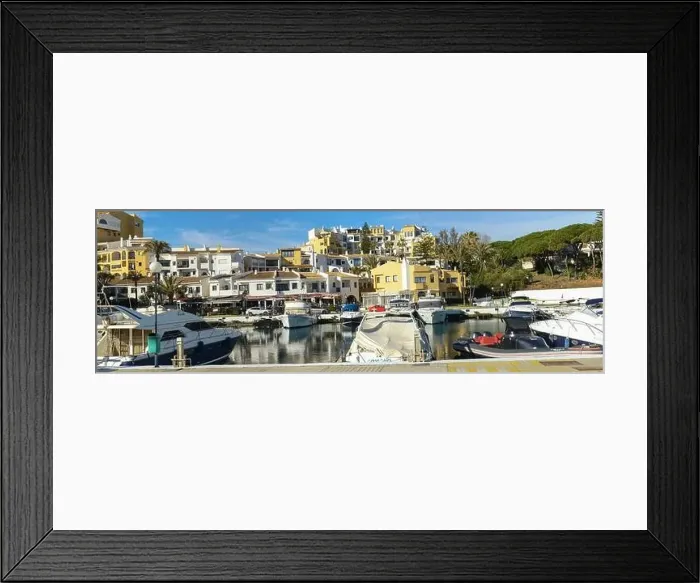Framed Print : Cabopino, Spain - 9January 2021: port of Cabopino on Andalusia in Spain Framed Print : Cabopino, Spain - 9January 2021: port of Cabopino on Andalusia in Spain