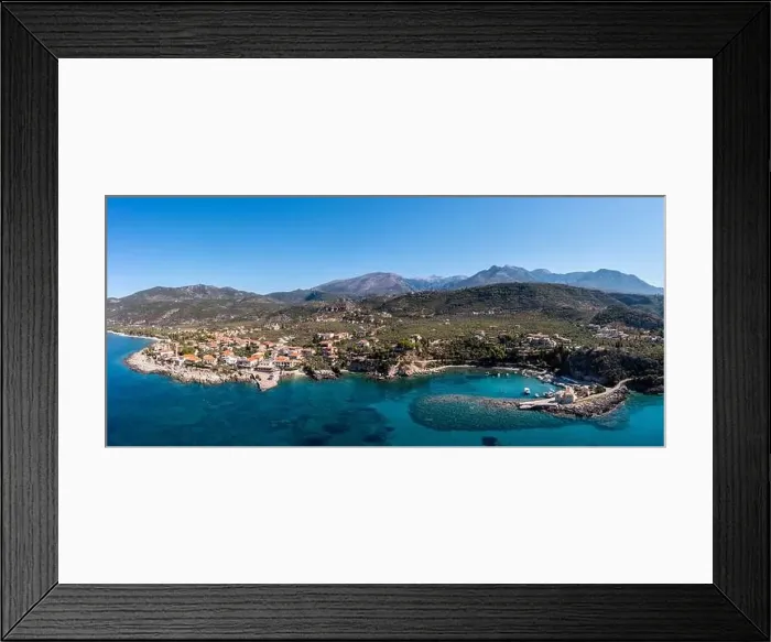 Framed Print : Kardamili town, Greece, Mani, Peloponnese Framed Print : Kardamili town, Greece, Mani, Peloponnese