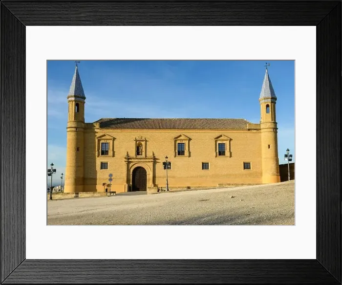 Framed Print : View at the university of Osuna on Andalusia in Spain Framed Print : View at the university of Osuna on Andalusia in Spain