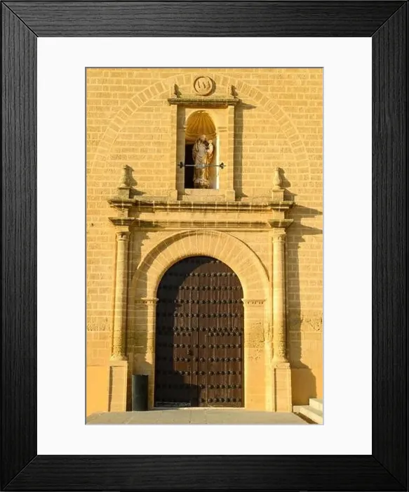 Framed Print : The door of the university at Osuna on Andalusia in Spain Framed Print : The door of the university at Osuna on Andalusia in Spain