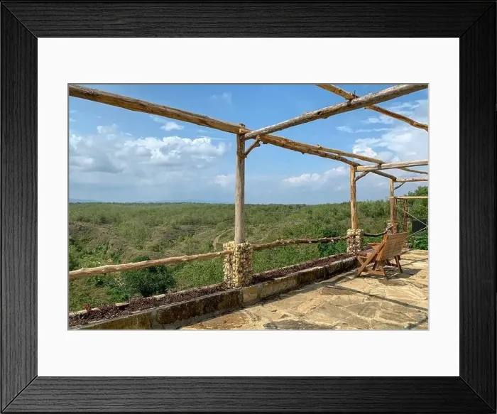 Framed Print : Landscape of Gunung Kidul forest, Yogyakarta, Indonesia from the top of the hill Framed Print : Landscape of Gunung Kidul forest, Yogyakarta, Indonesia from the top of the hill