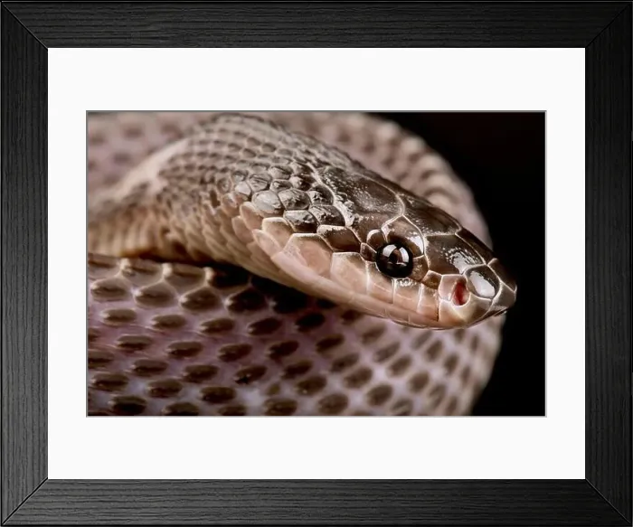 Framed Print : Cape file snake (Limaformosa capensis) Framed Print : Cape file snake (Limaformosa capensis)