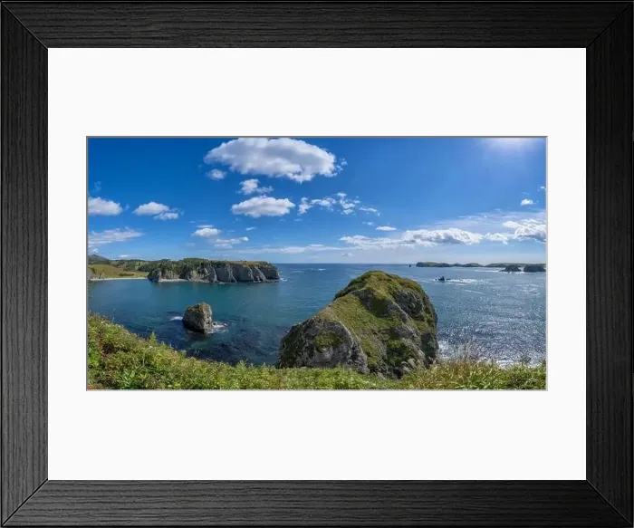 Framed Print : Beautiful view the Unnamed bay on island of Shikotan, Kuril Islands Framed Print : Beautiful view the Unnamed bay on island of Shikotan, Kuril Islands